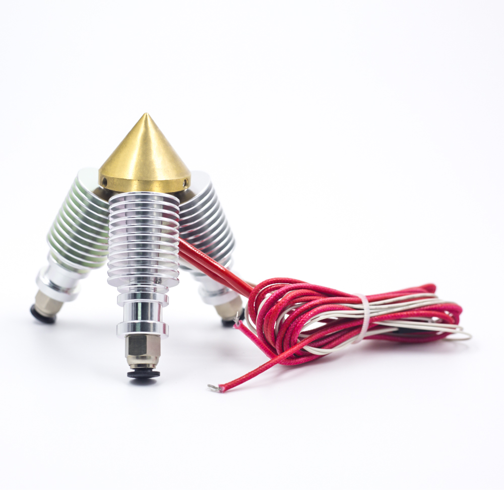 Экструдер Diamond 3D для принтеров Reprap Hotend 3D V6 Радиатор для нити 1,75 / 0,4 мм